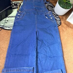 Denim overalls